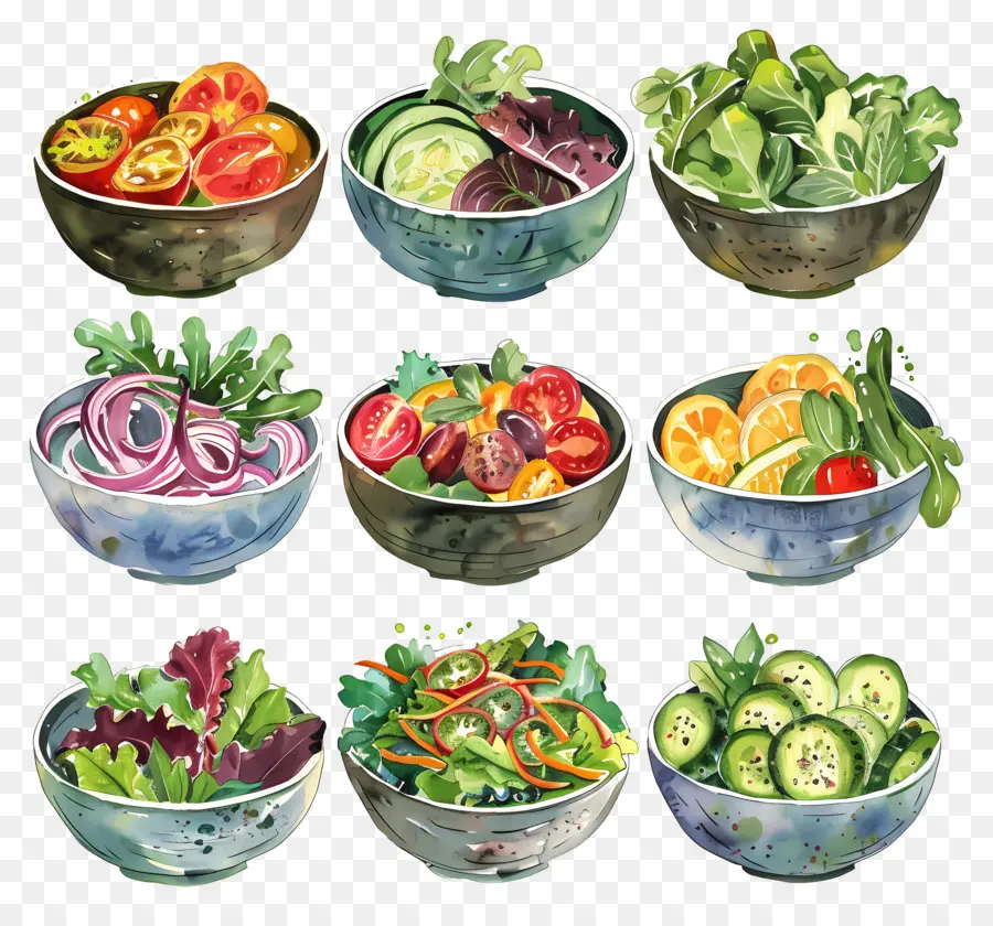 Salades，Salade PNG