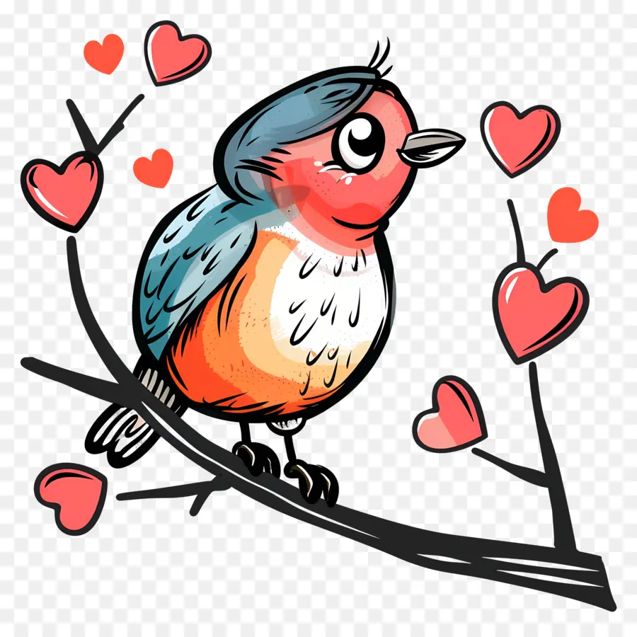 Oiseau，Le Jour De Valentines PNG