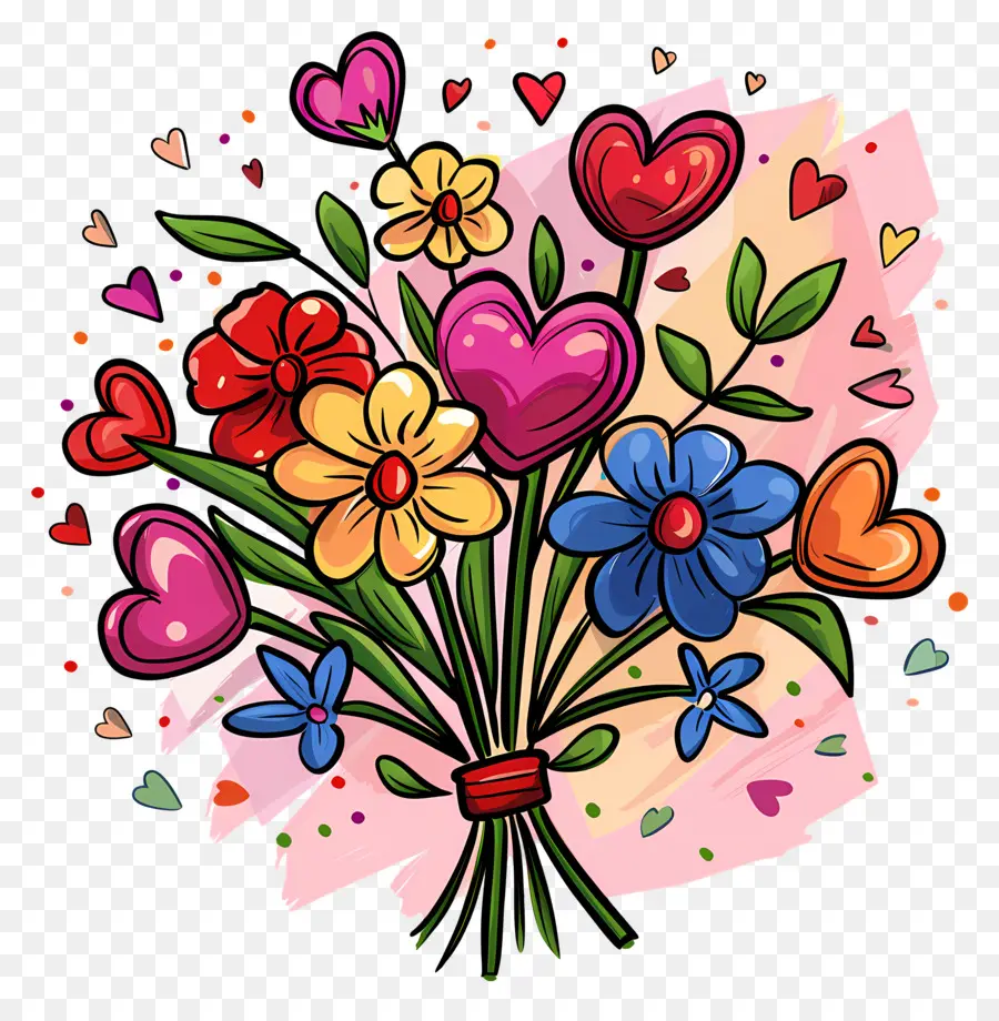 Bouquet，Le Jour De Valentines PNG