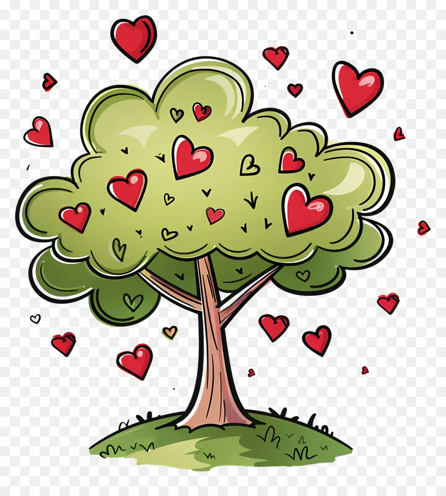 Arbre，Le Jour De Valentines PNG