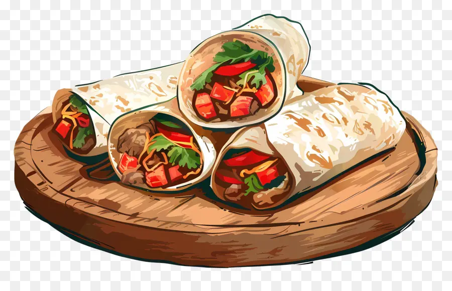 Burritos，Enveloppements PNG