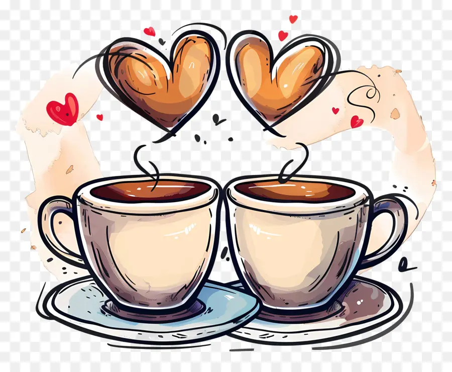 Café，Le Jour De Valentines PNG