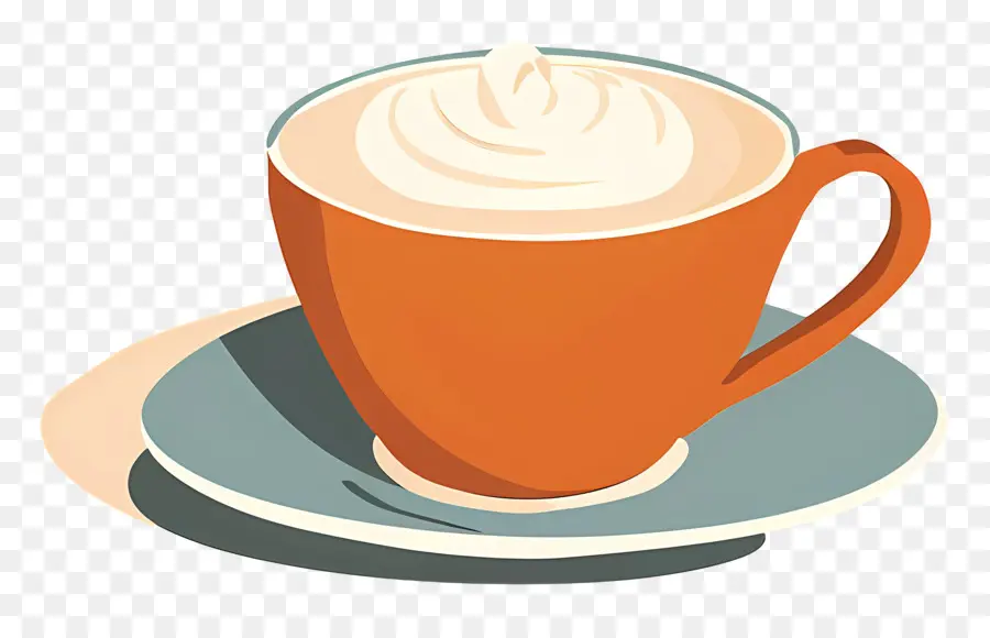 Cappuccino，Chocolat Chaud PNG