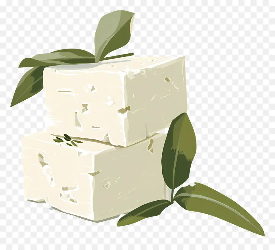 Fromage Feta，Pile PNG