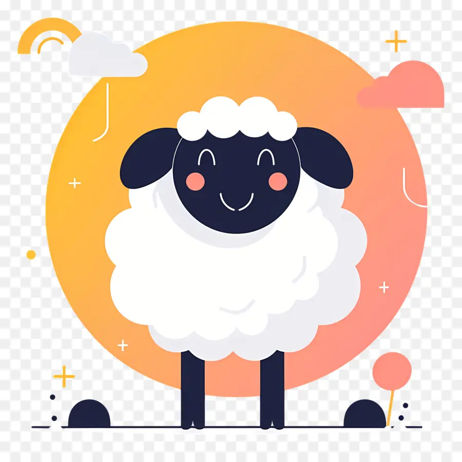 Les Moutons De Dessin Animé，Les Moutons PNG