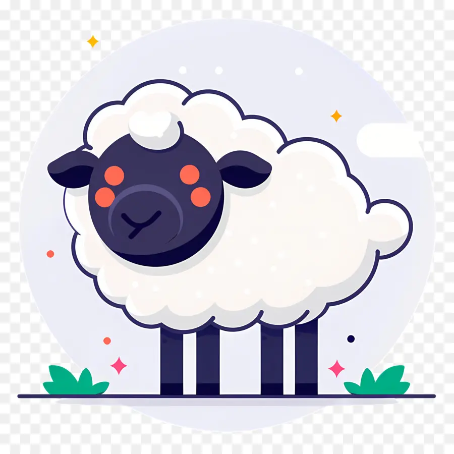 Les Moutons De Dessin Animé，Les Moutons PNG