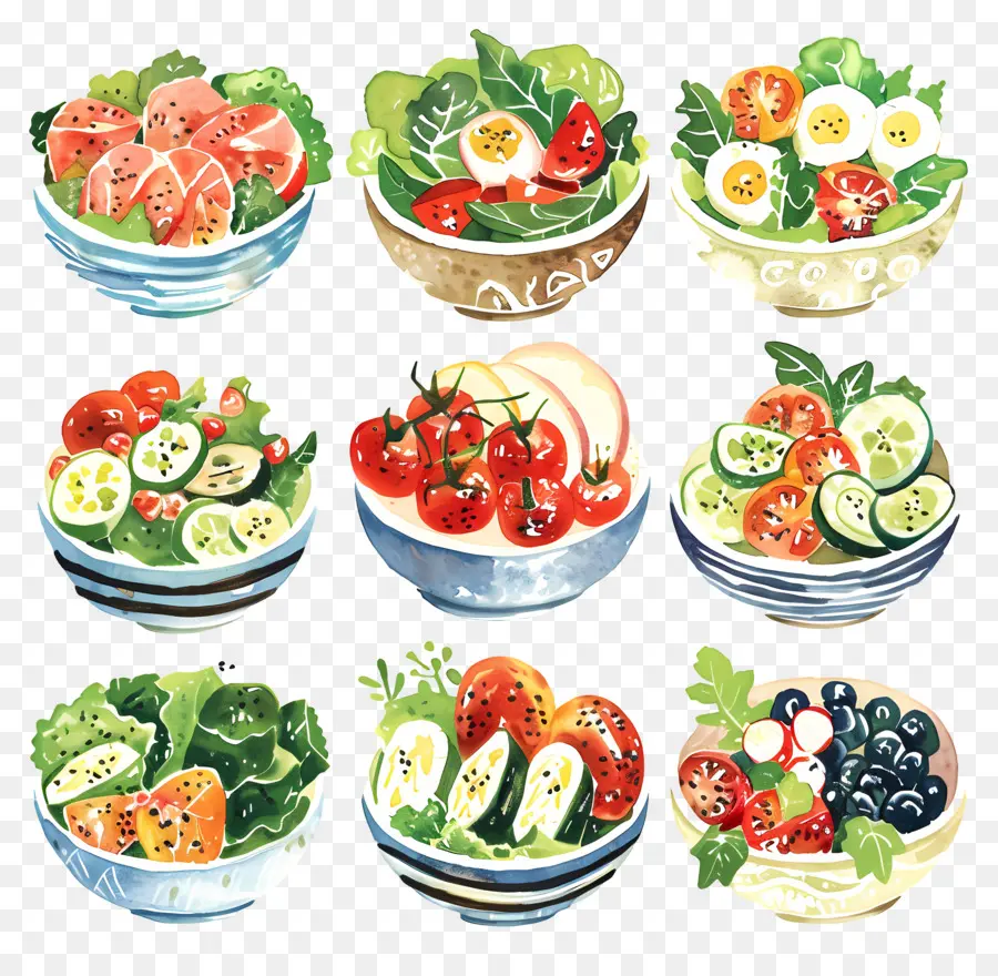 Salades，Salade PNG