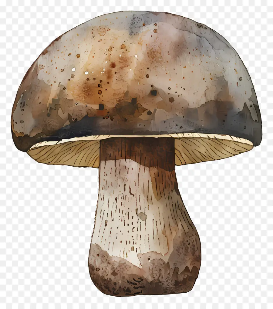 Champignon Bolet，Peinture à L'aquarelle PNG