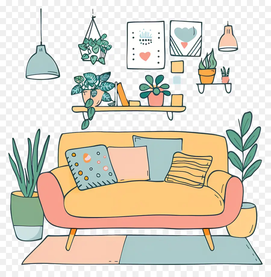 Salon，Salon Décor PNG