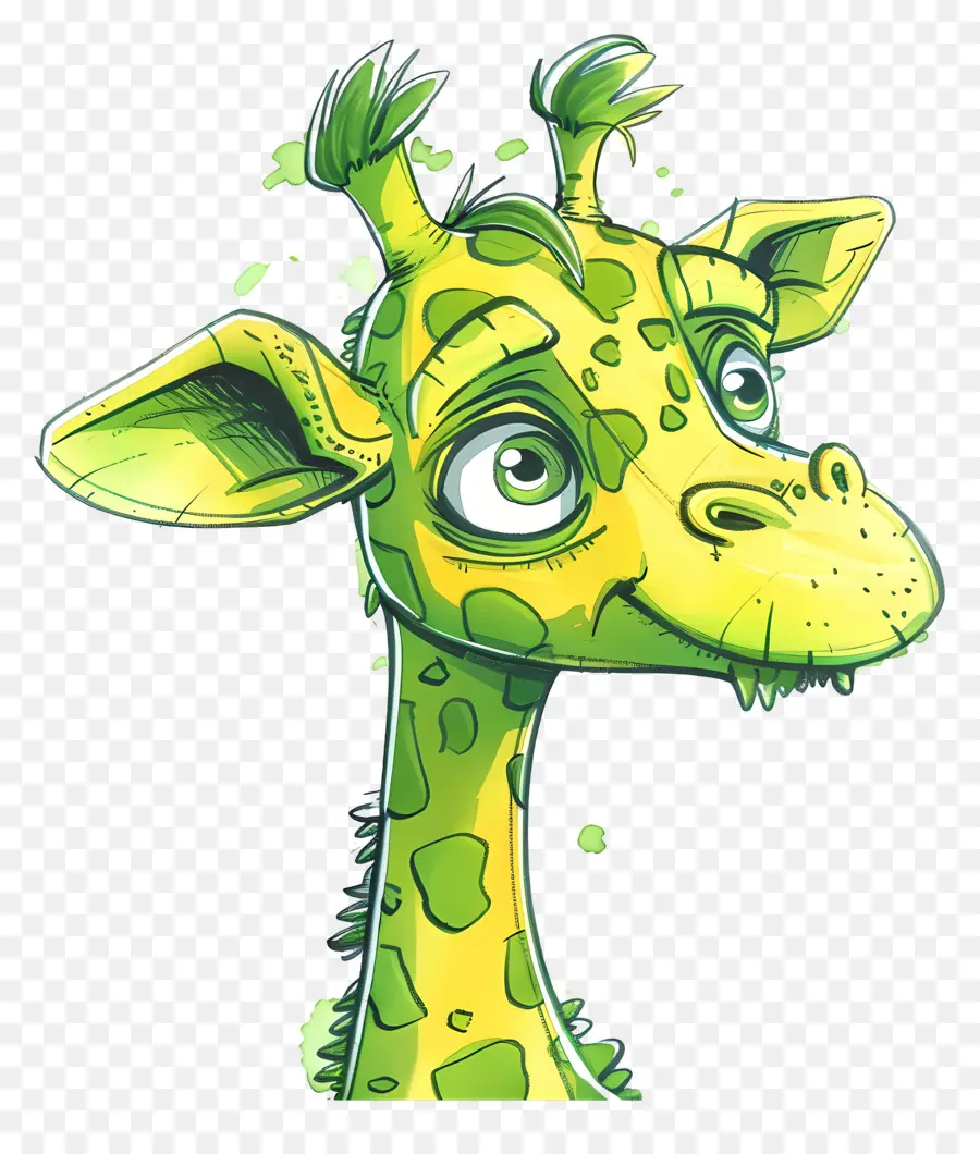 Dessin Animé Girafe，Girafe PNG