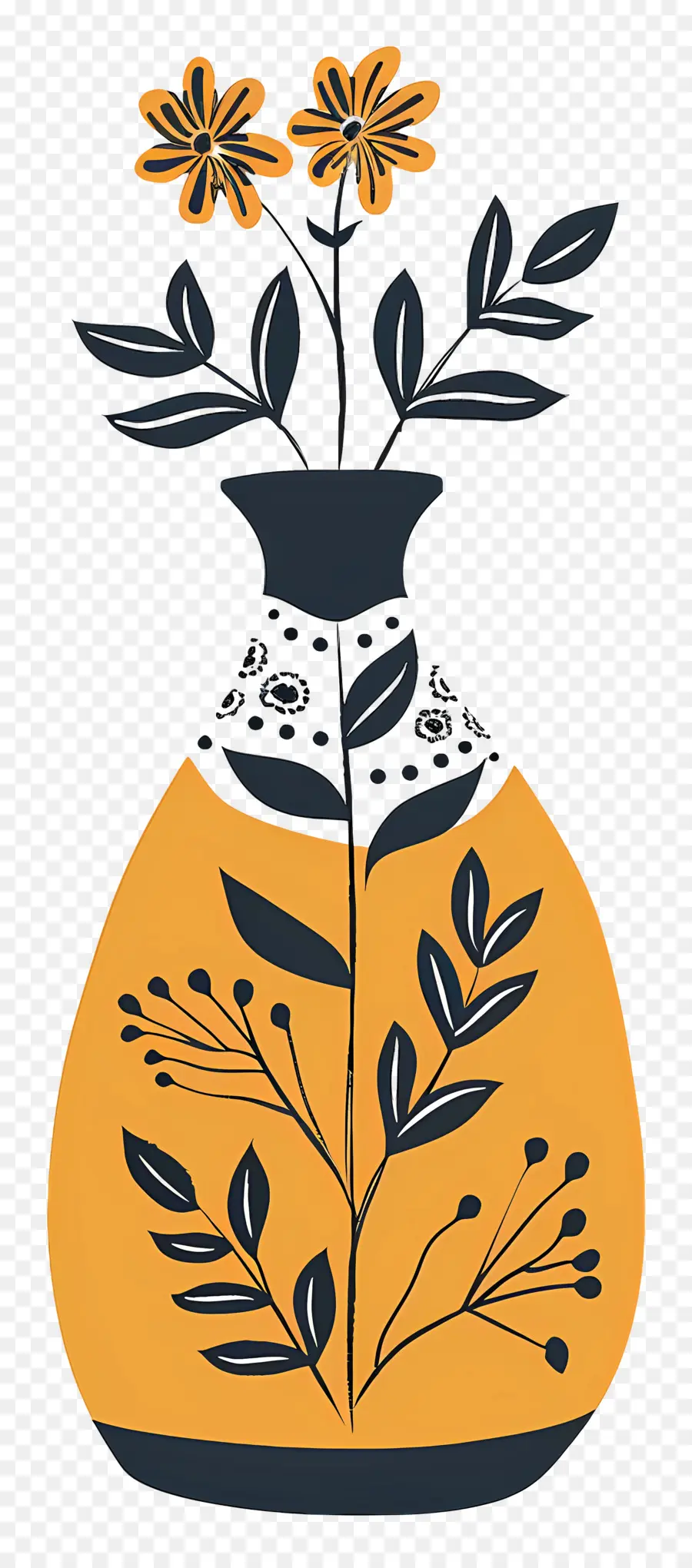 Vase Décoratif，Vase PNG