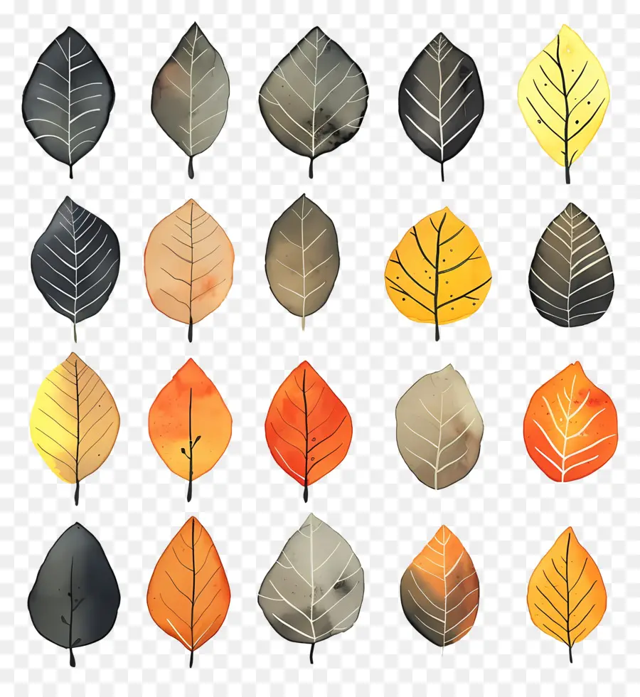 Les Feuilles Mortes，Feuilles D'automne PNG