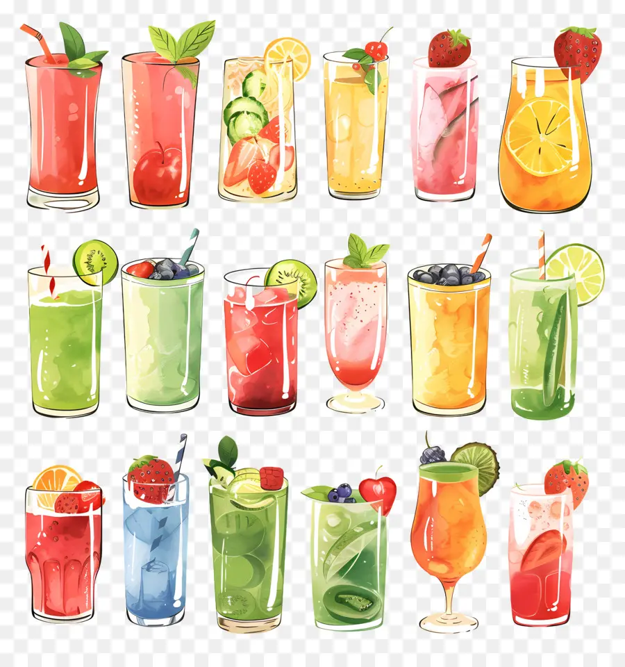 Smoothies，Jus PNG