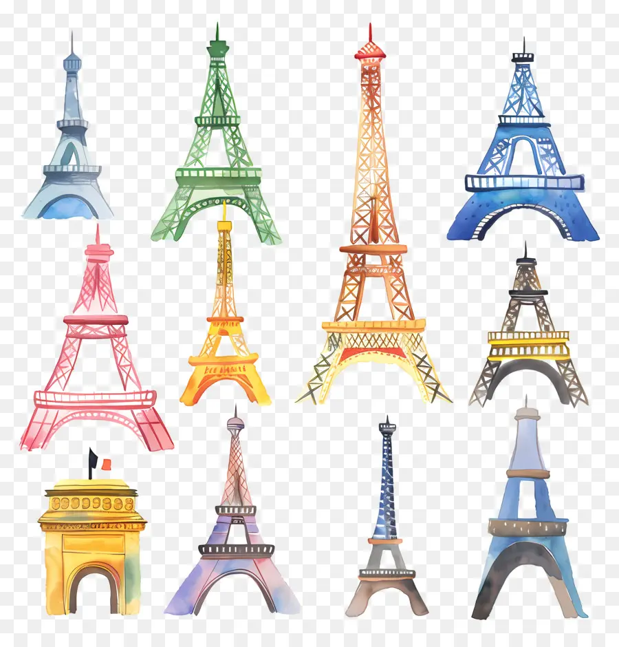 Tour Eiffel，Paris PNG