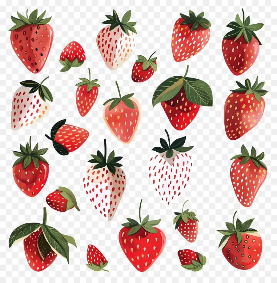 Fraise，Fraises Trop Mûres PNG