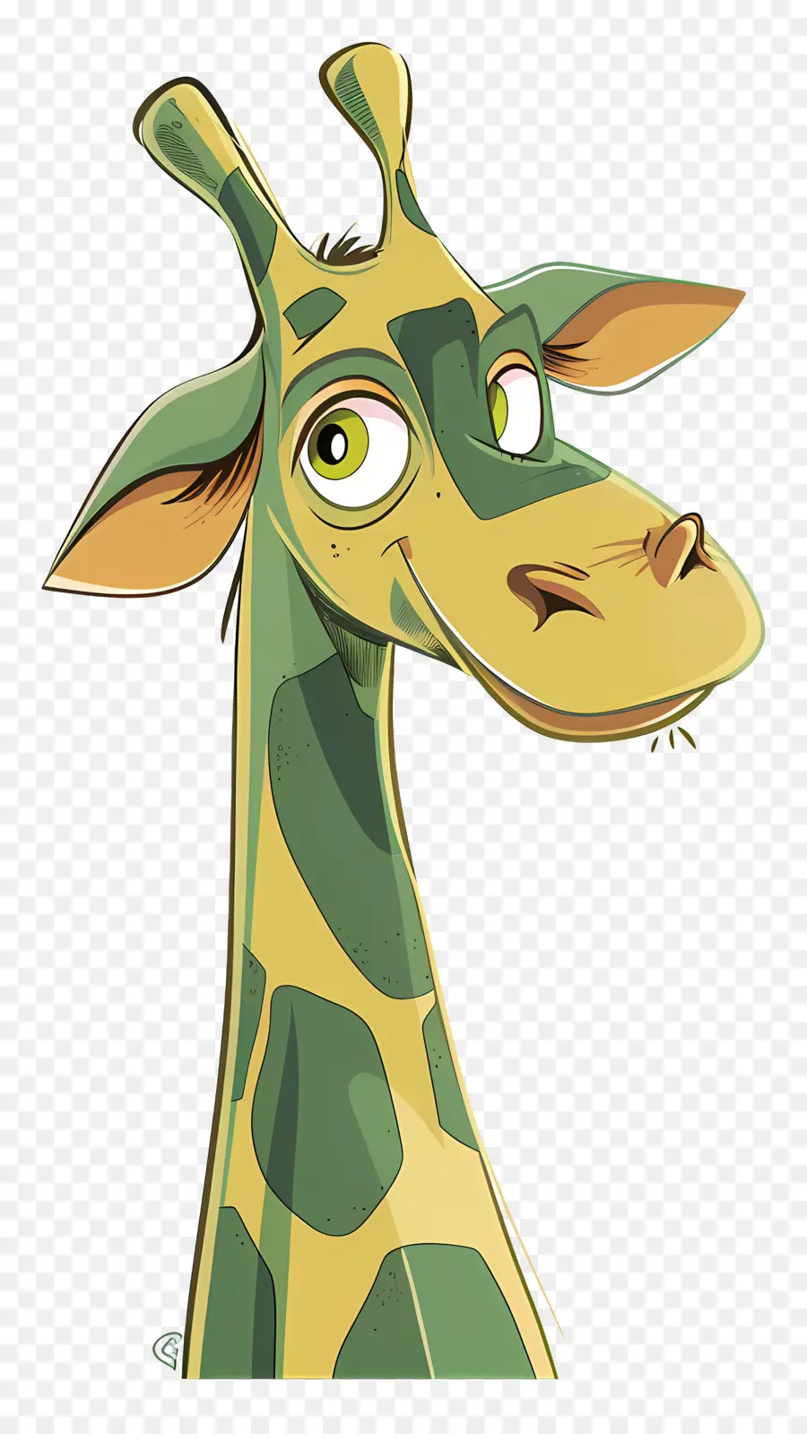 Dessin Animé Girafe，Girafe PNG