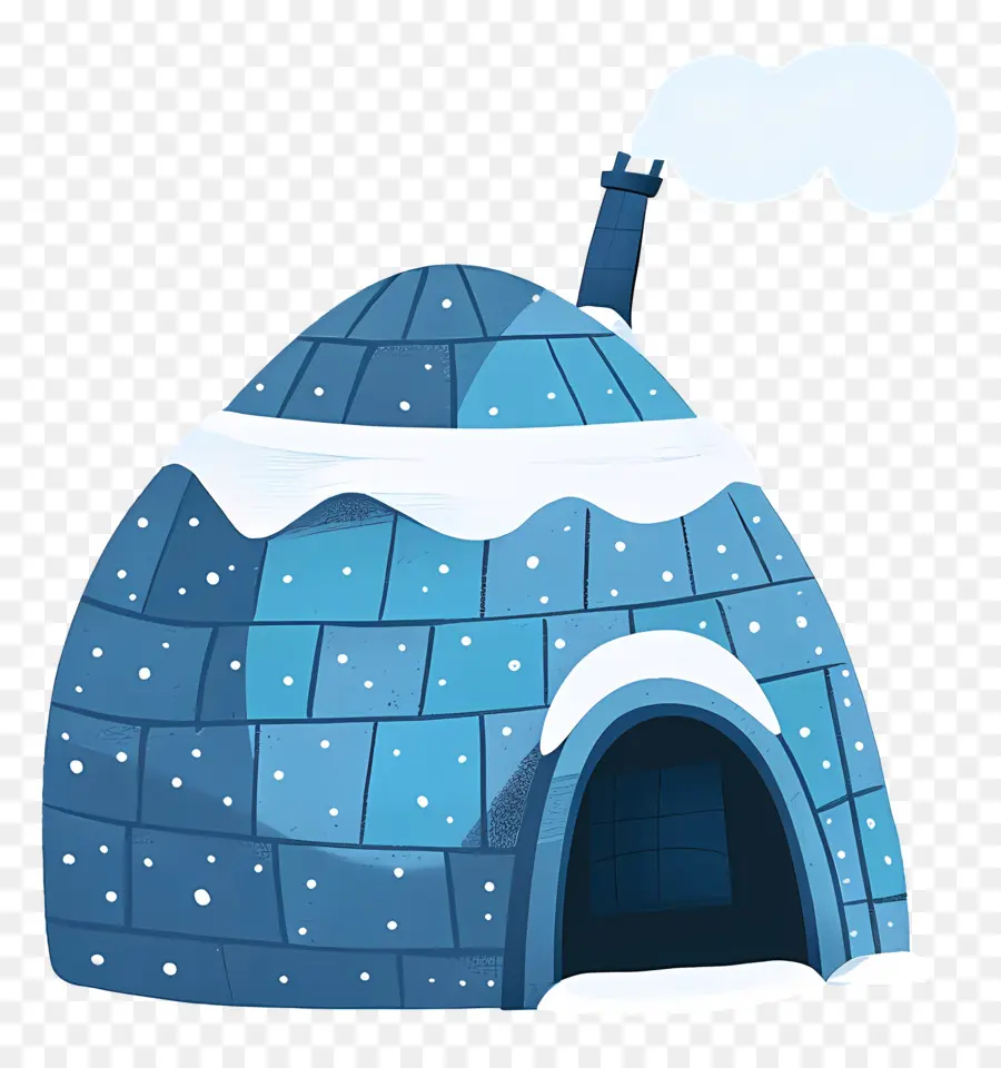 Igloo，L'hiver PNG