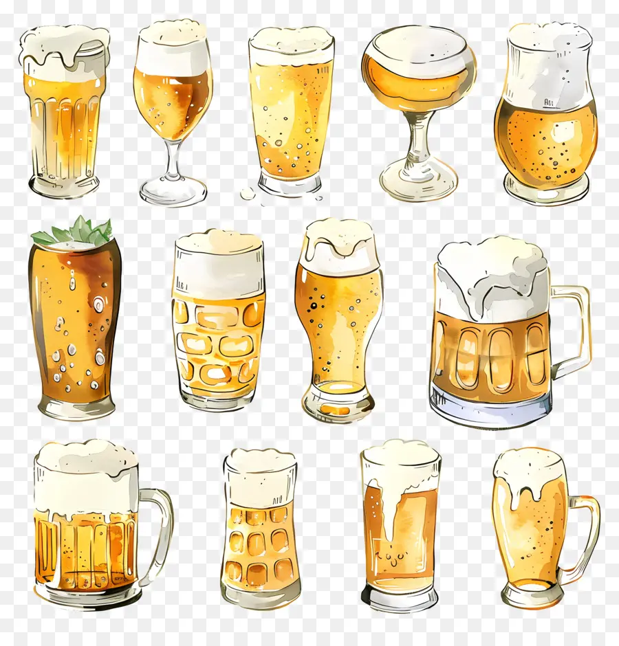 La Bière，Lunettes PNG