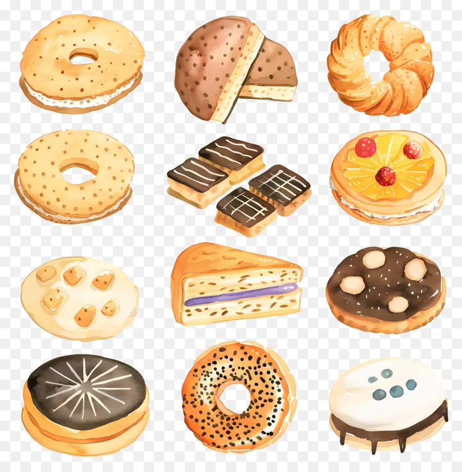 Biscuits，Pâtisseries PNG