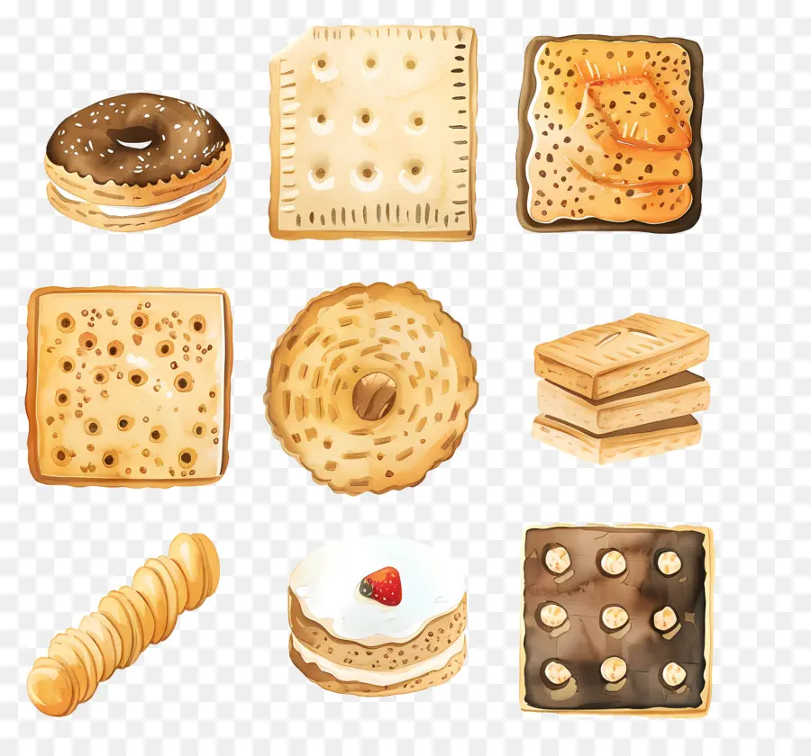 Biscuits，Produits De Boulangerie PNG