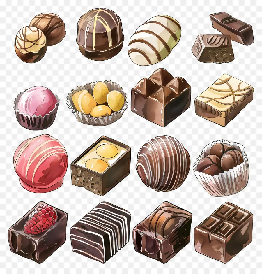 Chocolats，Chocolat PNG