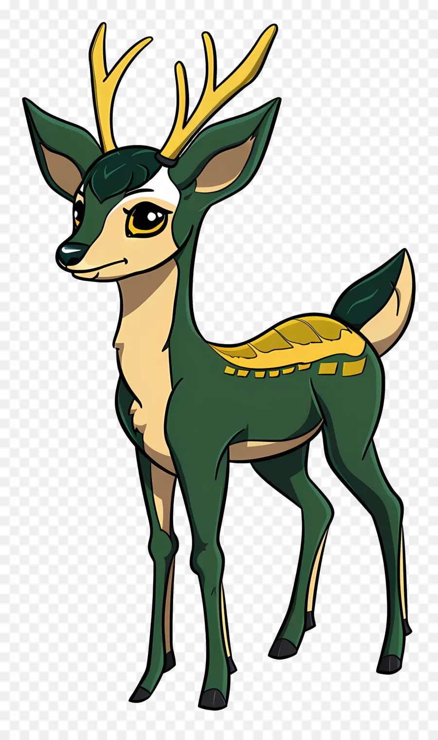 Cerf De Dessin Animé，Cerf Mignon PNG