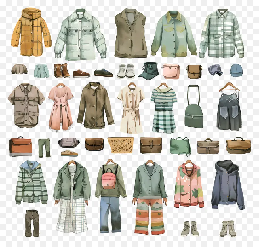 Vêtements，Vêtements Rack PNG