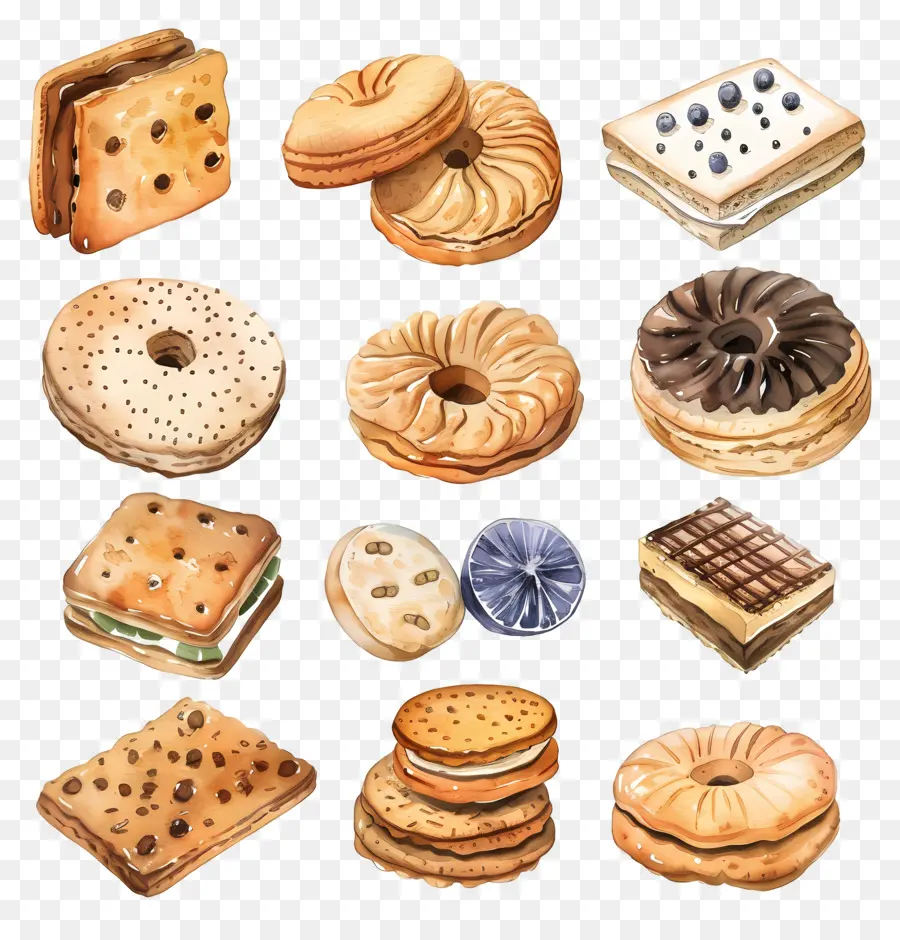 Biscuits，Les Cookies PNG