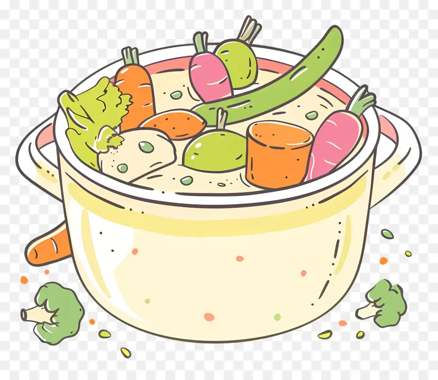 Purée De Légumes，Soupe PNG