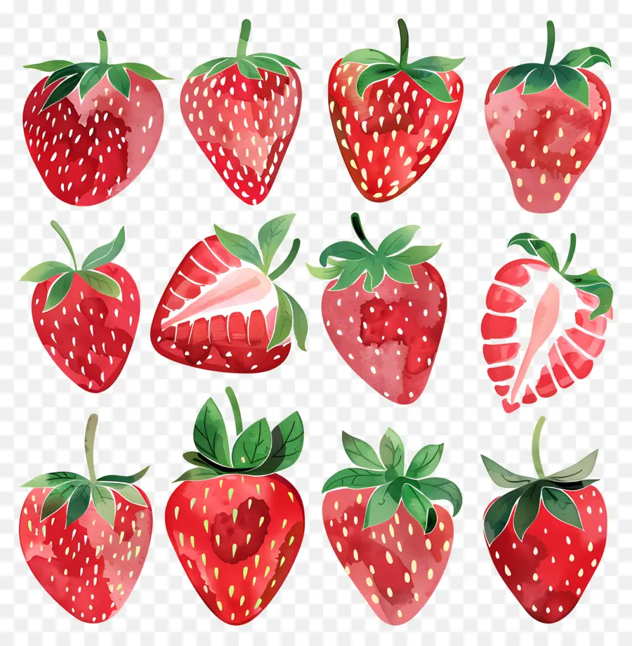 Fraise，Fraises PNG