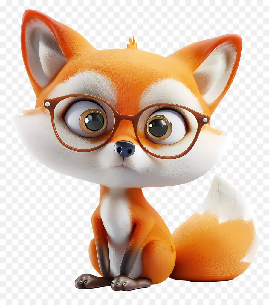 3d Petit Renard，Fox PNG