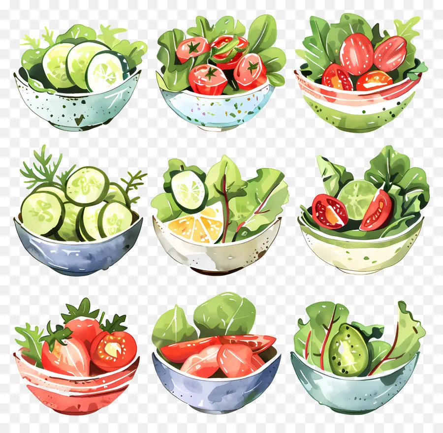 Salades，Légumes PNG