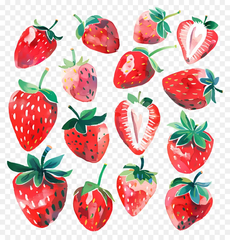 Fraise，Fraises PNG