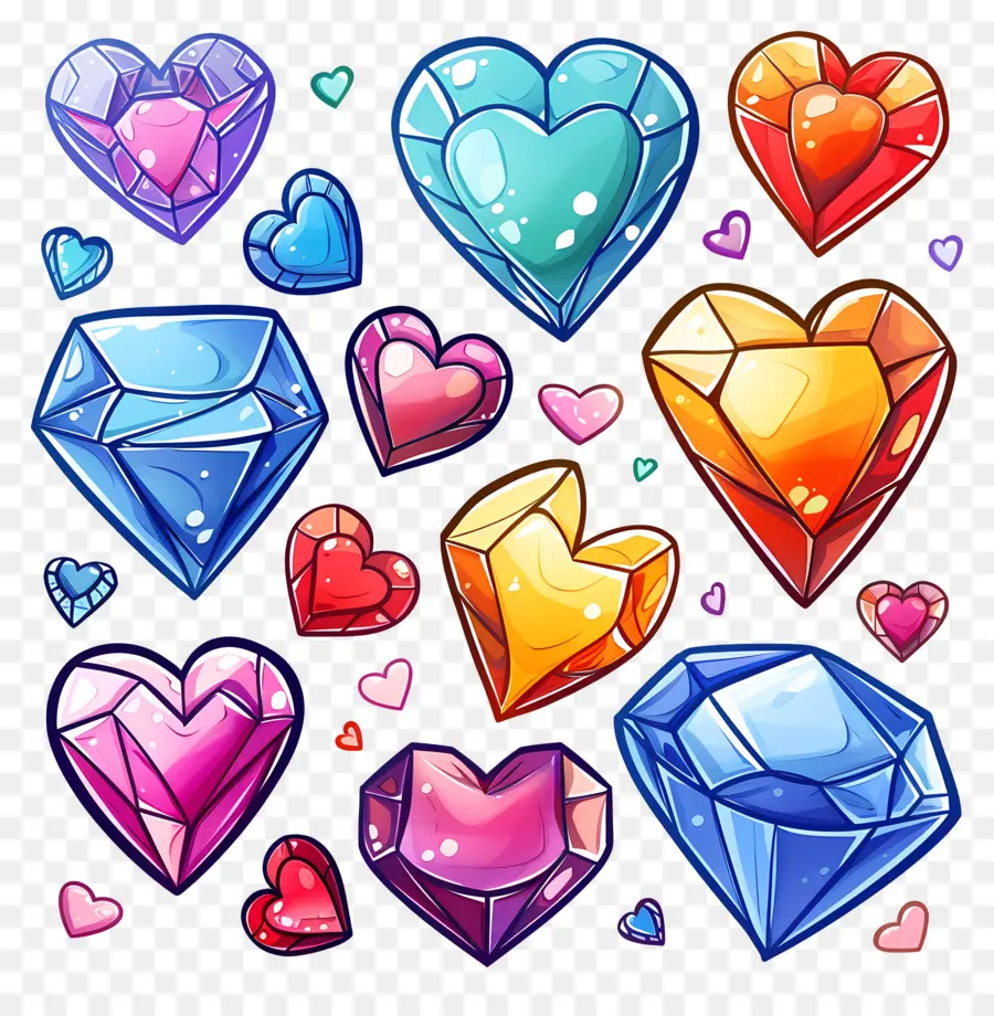 Diamants，Coloré PNG