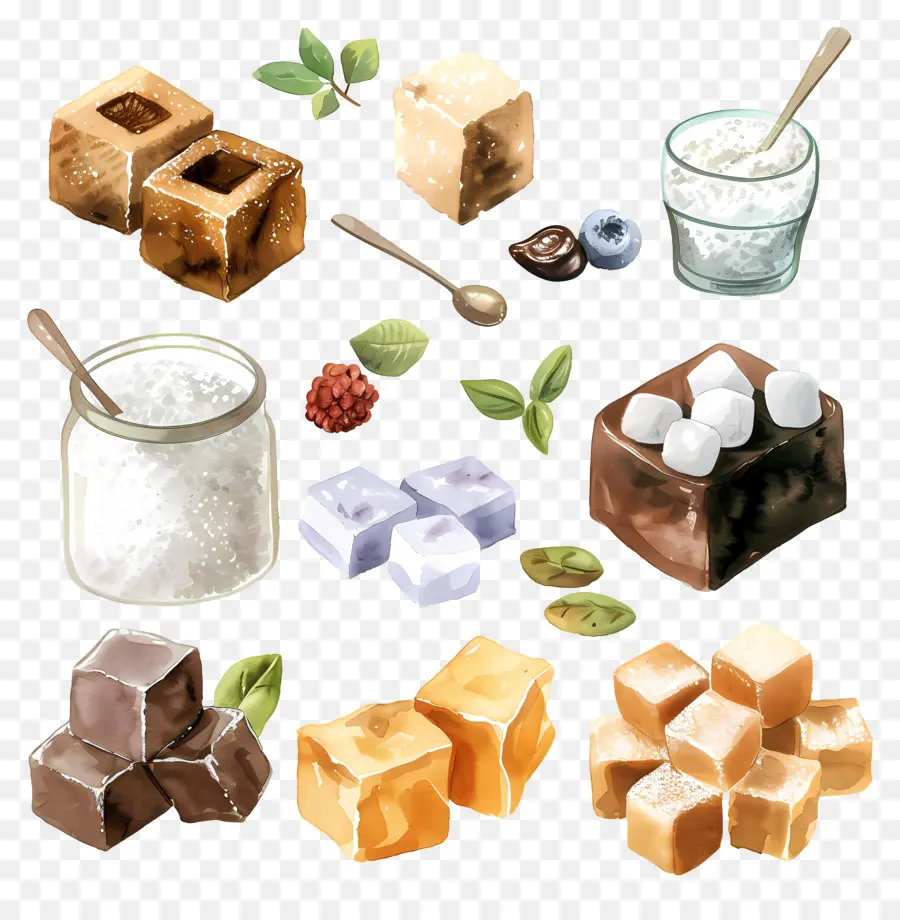 Sucre，Miel PNG