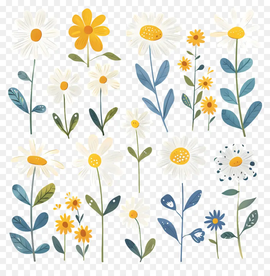 Fleur De Marguerite，Bouquet Marguerite PNG