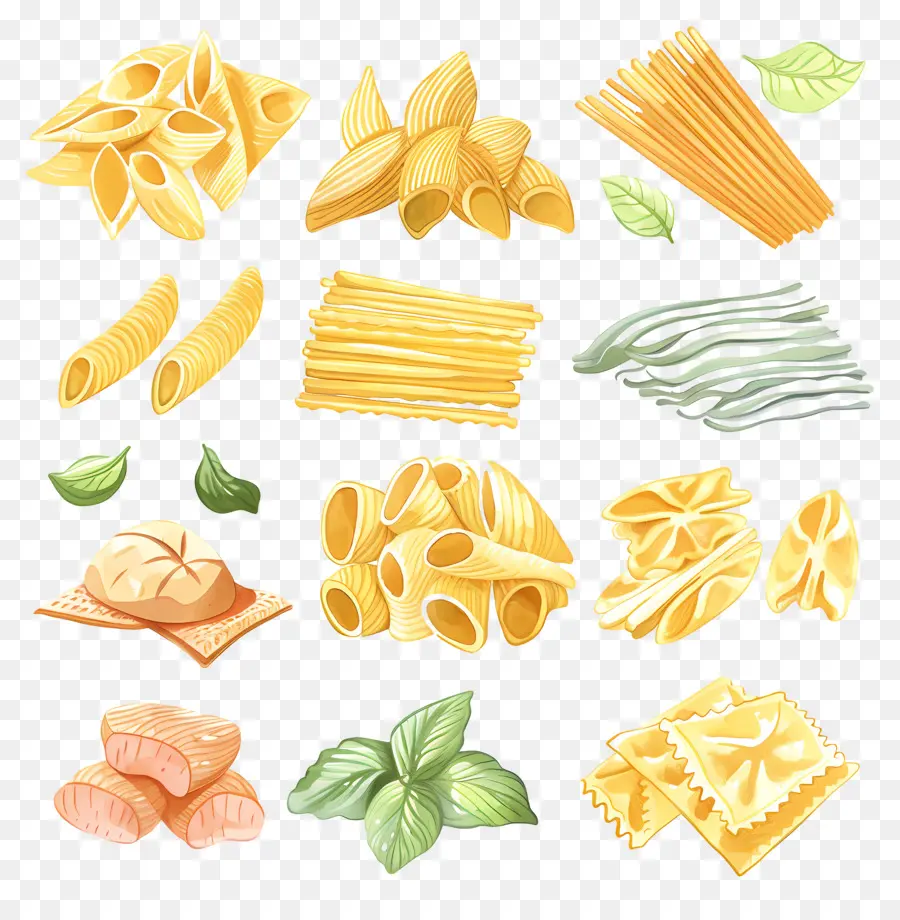 Les Pâtes，Penne PNG