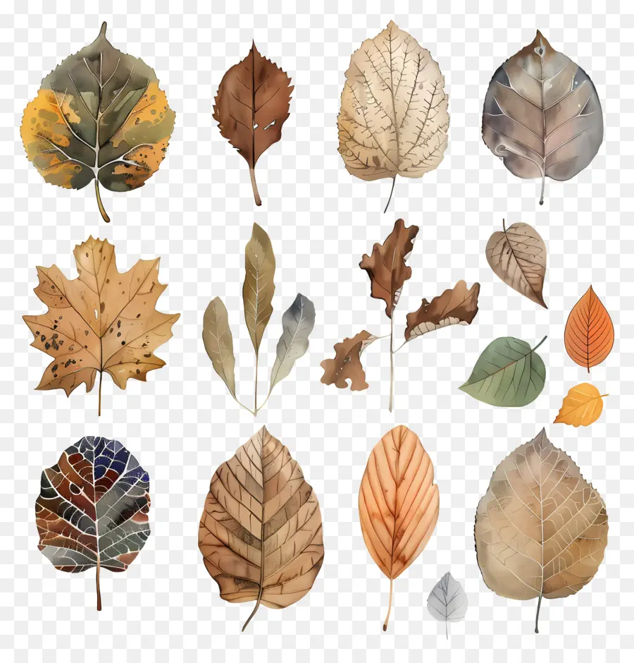 Feuilles Mortes，Feuilles D'automne PNG