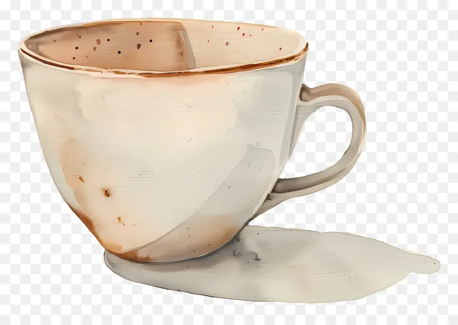 Tasse à Café，Peinture à L'aquarelle PNG