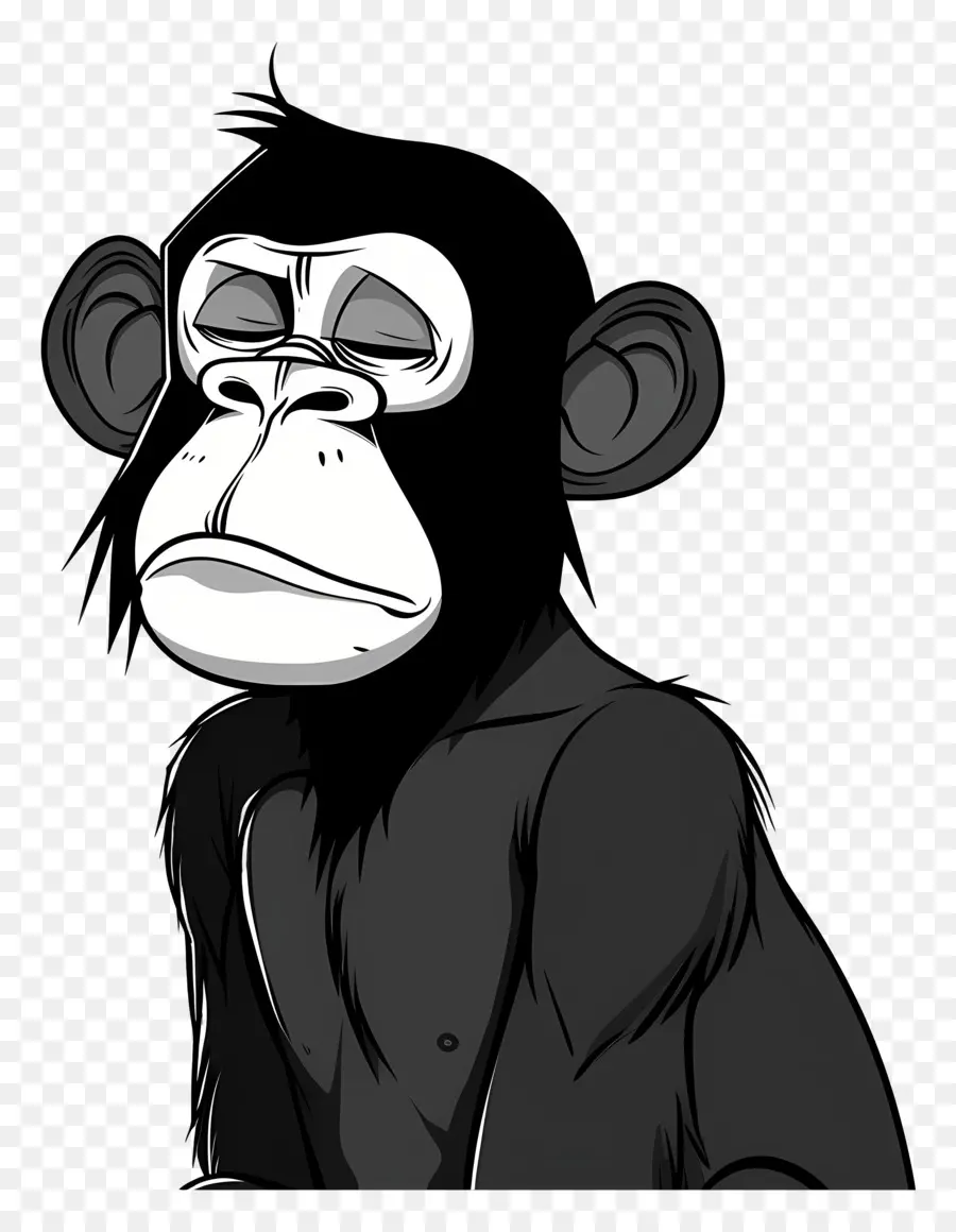 Singe De Dessin Animé，Singe PNG