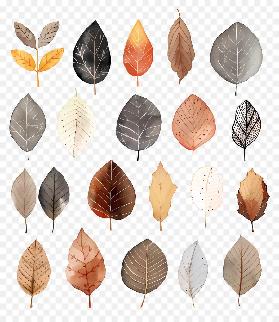 Feuilles Mortes，Feuilles D'automne PNG