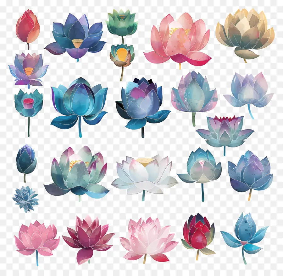 Lotus，Fleur De Lotus PNG