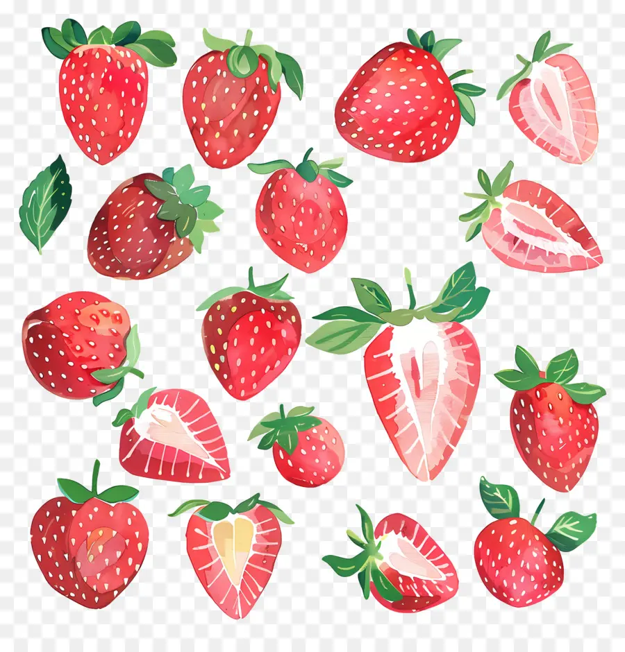 Fraise，Fraises PNG