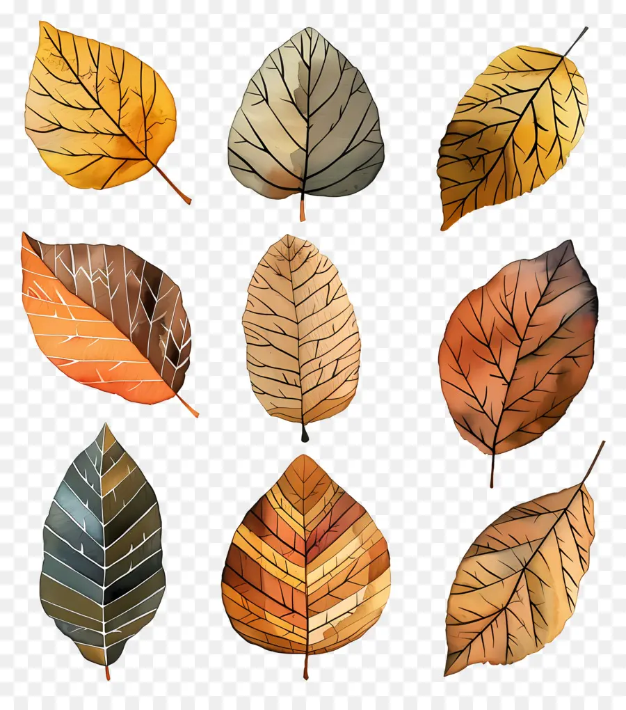 Les Feuilles Mortes，Les Feuilles De L'automne PNG