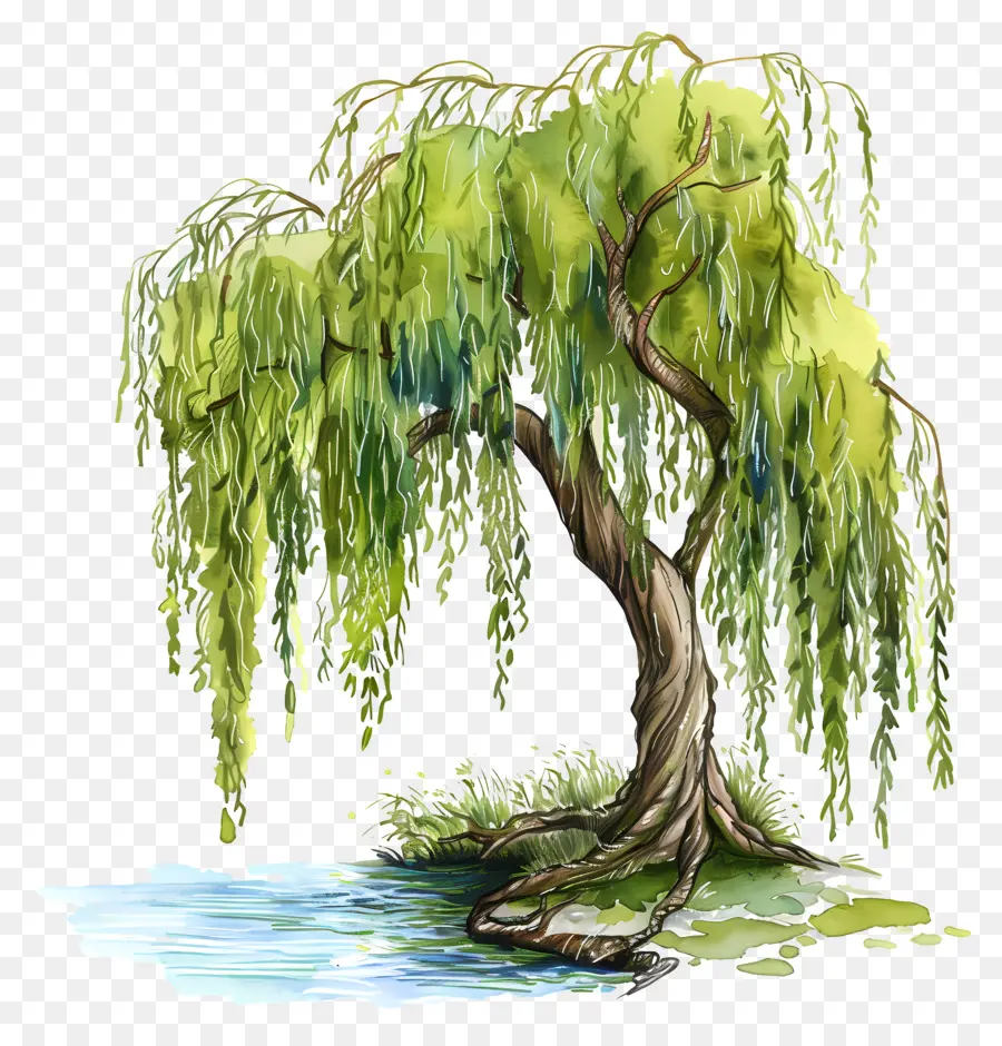 Saule，Willow à Willow PNG