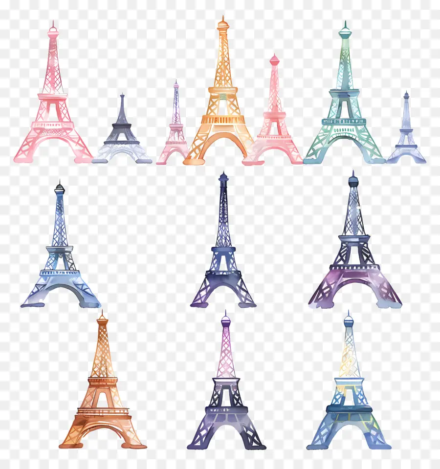 Tour Eiffel，Fantaisiste PNG