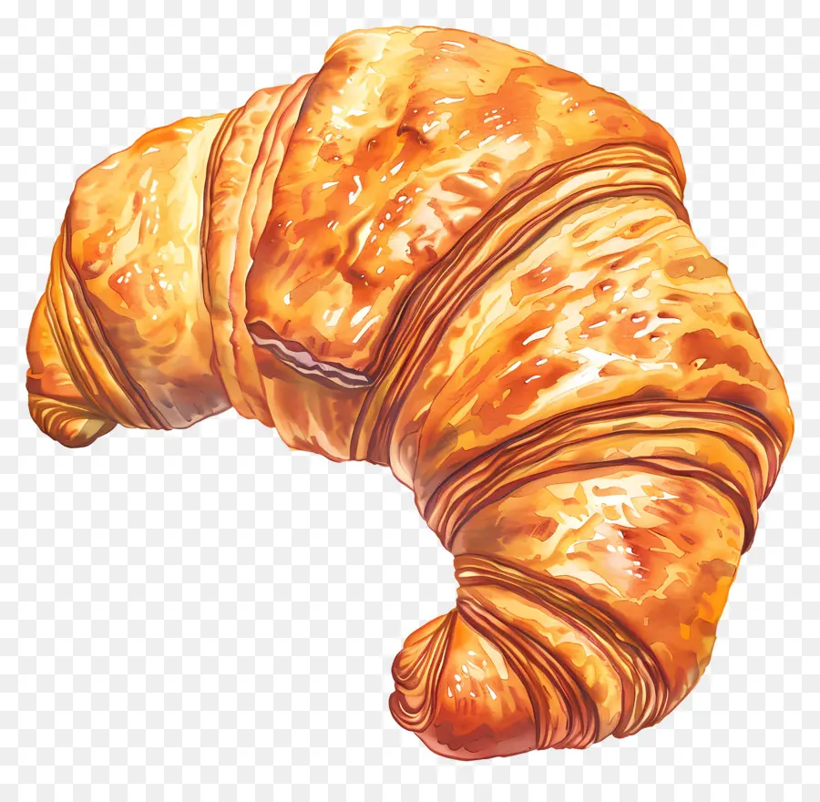 Croissant，La Pâtisserie PNG