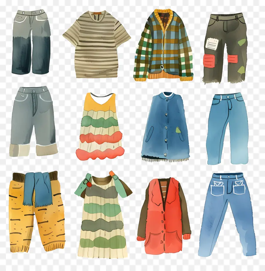 Vêtements，Pantalon PNG