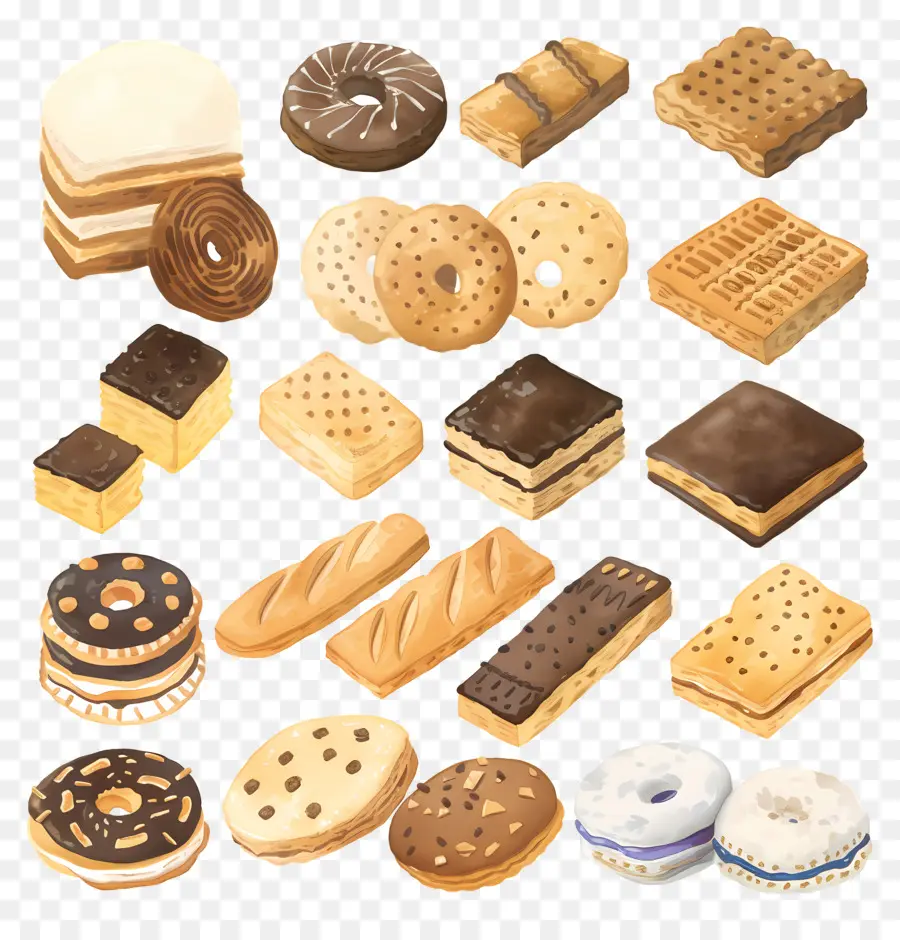 Biscuits，Les Cookies PNG