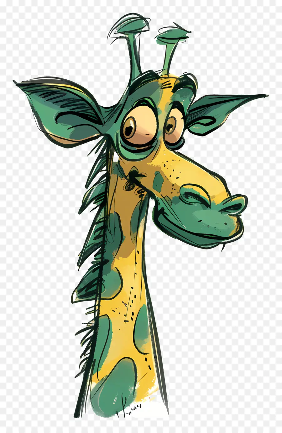 Dessin Animé Girafe，Girafe PNG